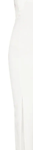 White Cross Strap Maxi Dress - Picture 4 of 5